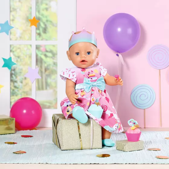 Набір одягу для ляльки Baby born - День народження делюкс