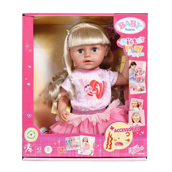 Кукла Baby Born - Стильная сестричка