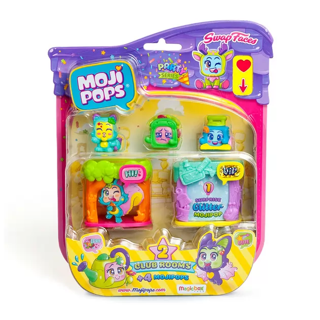 Игровой набор Moji Pops &ndash; Клубные комнаты