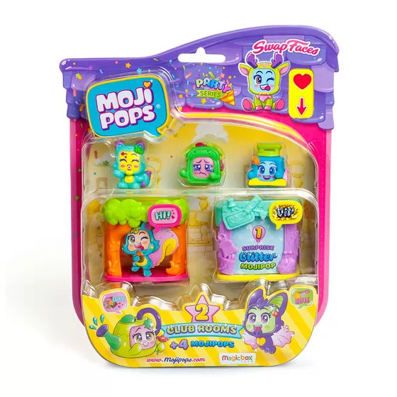 Игровой набор Moji Pops – Клубные комнаты