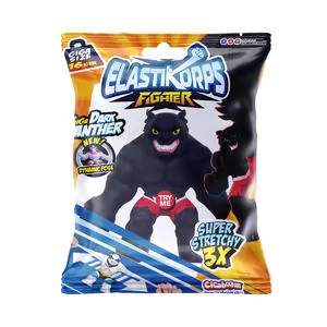 Стретч-іграшка Elastikorps серії «Fighter» – Чорна парнера
