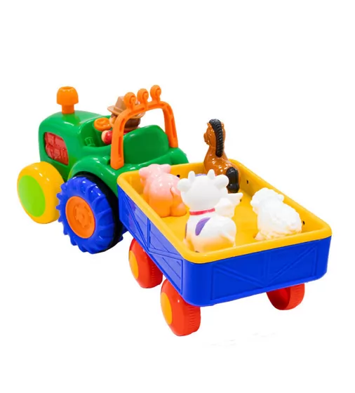 Игровой набор Kiddi Smart – Трактор с трейлером - 063180_2.jpg - № 2
