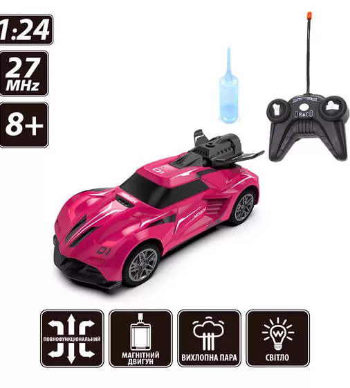 Автомобиль Spray Car на р/у – Sport (розовый, 1:24, туман) - SL-354RHP_10.jpg - № 10
