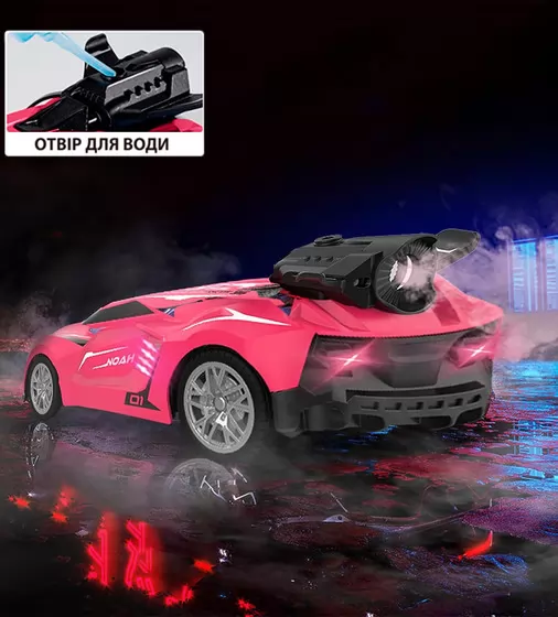 Автомобиль Spray Car на р/у – Sport (розовый, 1:24, туман) - SL-354RHP_12.jpg - № 12
