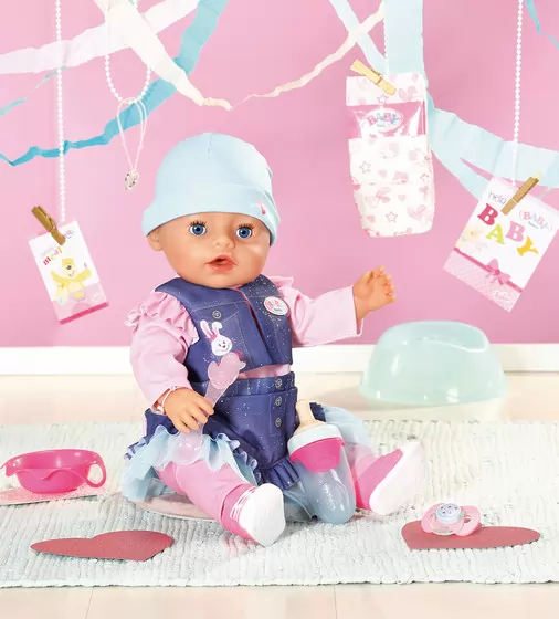 Лялька Baby Born - Джинсовий стиль крихітки - 836385_8.jpg - № 8