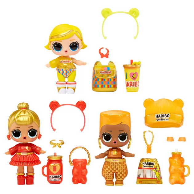 Игровой набор с куклой L.O.L. SURPRISE! серии Loves Mini Sweets HARIBO DELUXE" &ndash; Золотые мишки"