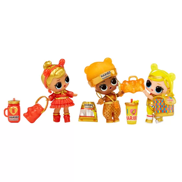 Игровой набор с куклой L.O.L. SURPRISE! серии Loves Mini Sweets HARIBO DELUXE" &ndash; Золотые мишки"
