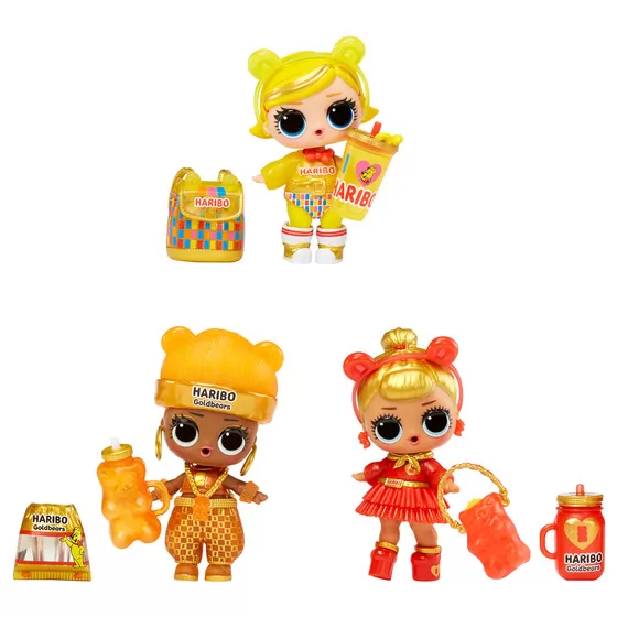 Игровой набор с куклой L.O.L. SURPRISE! серии Loves Mini Sweets HARIBO DELUXE" – Золотые мишки"