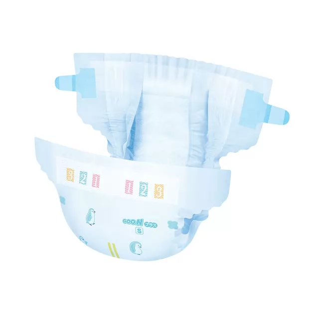 Подгузники Goo.N Plus для детей (размер 2(S), 4-8 кг, 70 шт)