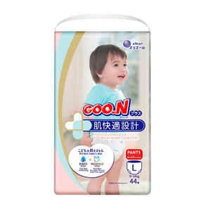 Трусики-подгузники Goo.N Plus для детей (L, 9-14 кг, 44 шт)