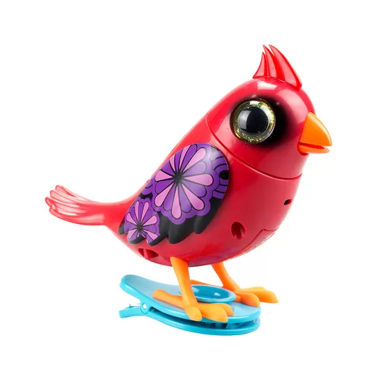 Интерактивная птичка DigiBirds II - Красный кардинал