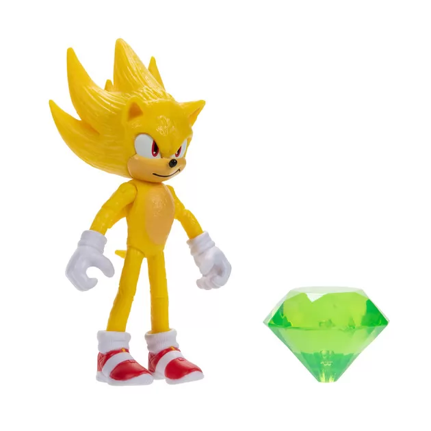Ігрова фігурка з артикуляцією SONIC THE HEDGEHOG 2 W2 - Сонік зі смарагдом 10 cm