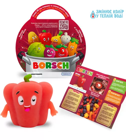 Стретч-игрушка в виде овоща – Borsch - 41-CN23_2.jpg - № 2