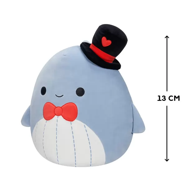 Мягкая игрушка Squishmallows &ndash; Синий кит Самир (13 cm)
