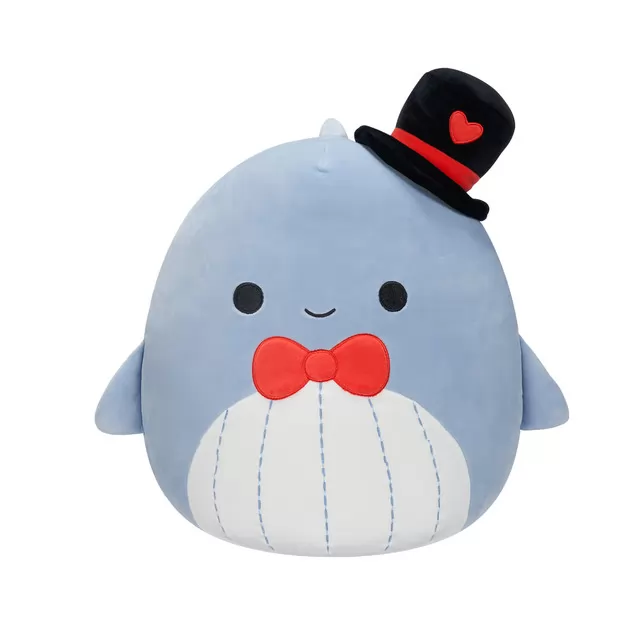 М'яка іграшка Squishmallows &ndash; Синій кит Самір (19 cm)