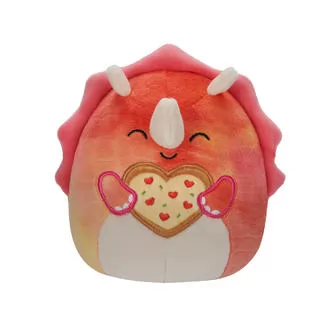Мягкая игрушка Squishmallows – Трицератопс Тринити (13 cm)