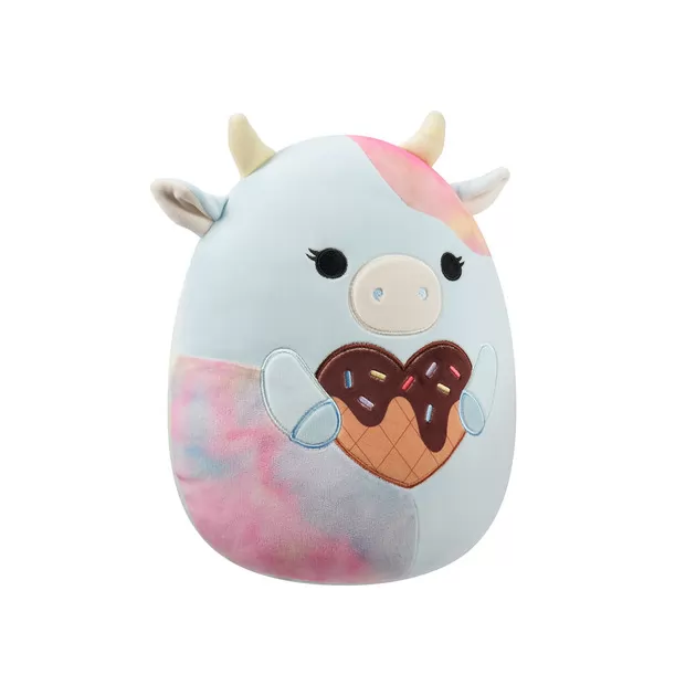 Мягкая игрушка Squishmallows &ndash; Коровка Каэдия (13 cm)