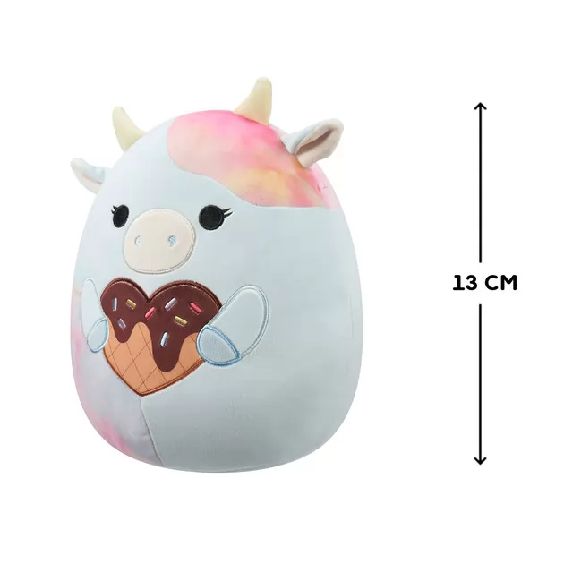 Мягкая игрушка Squishmallows &ndash; Коровка Каэдия (13 cm)