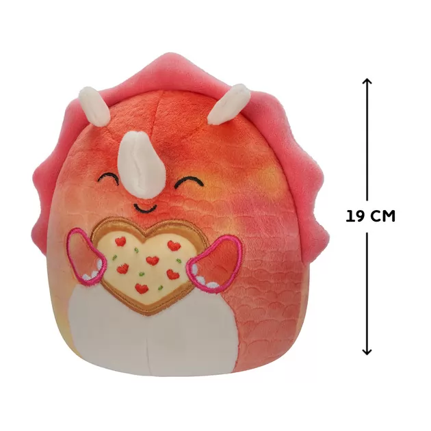 Мягкая игрушка Squishmallows &ndash; Трицератопс Тринити (19 cm)