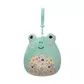 М'яка іграшка на кліпсі Squishmallows - Жабка Фрід (9 cm) - SQCP00179_1.jpg - № 1