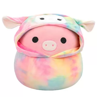 Мягкая игрушка Squishmallows - Поросенок Питер (30 cm, в одежде)