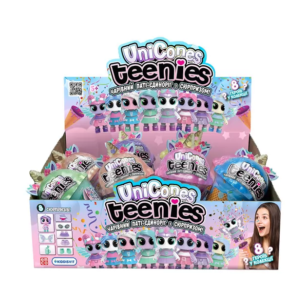 Набор с фигуркой Unicones &laquo;Teenies&raquo; &ndash; Единорог с сюрпризом