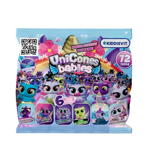 Фігурка-сюрприз Unicones &laquo;Babies&raquo; &ndash; Єдинорожик - 1239-UA_1.jpg - № 1