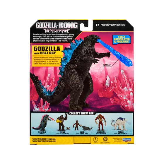 Фігурка Godzilla x Kong - Ґодзілла до еволюції з променем