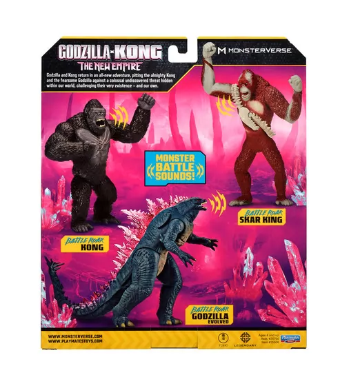 Фігурка Godzilla x Kong - Ґодзілла готова до бою (звук) - 35506_7.jpg - № 7