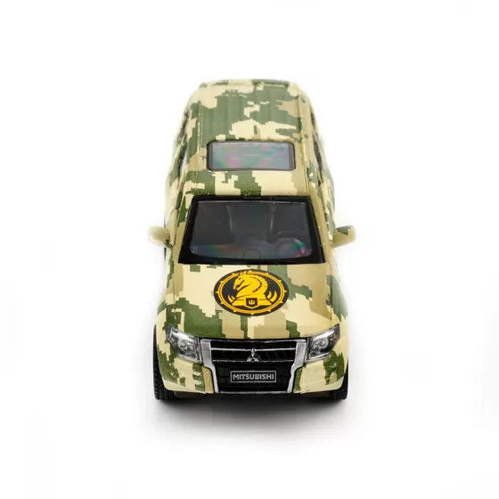 Автомодель серии Шевроны Героев - Mitsubishi Pajero 4WD Tubro - 47 ОМБр""