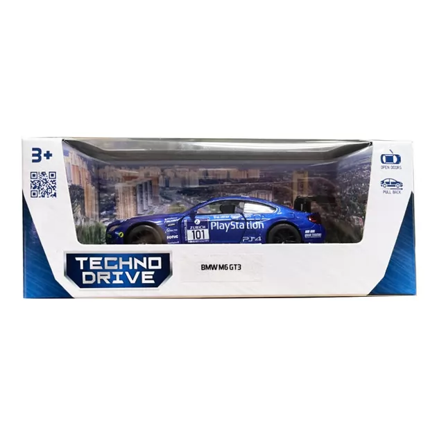 Автомодель &ndash; BMW M6 GT3 (синий)