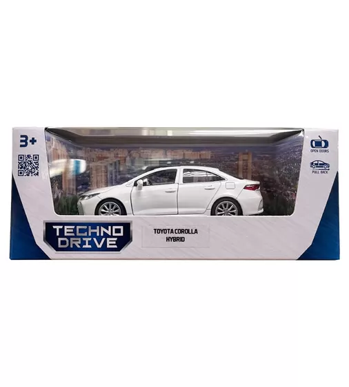 Автомодель &ndash; Toyota Corolla Hybrid (белый) - 250358_6.jpg - № 6