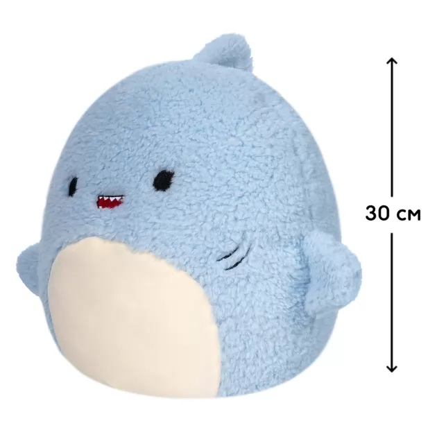 Мягкая игрушка Squishmallows &ndash; Акула Дейви (30 cm)