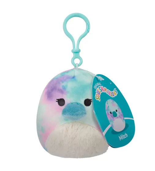 М'яка іграшка на кліпсі Squishmallows &ndash; Качкодзьоб Бріндал (9 cm) - SQCP00215_7.jpg - № 7