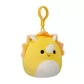 Мягкая игрушка на клипсе Squishmallows &ndash; Трицератопс (9 cm) - SQCP00216_6.jpg - № 6