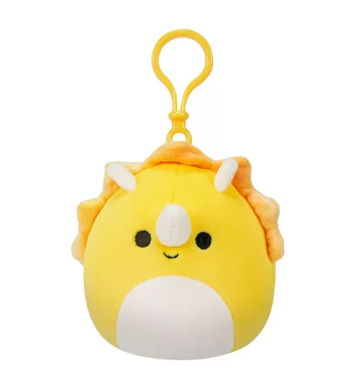 Мягкая игрушка на клипсе Squishmallows &ndash; Трицератопс (9 cm) - SQCP00216_1.jpg - № 1