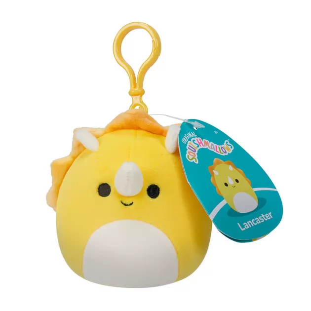 Мягкая игрушка на клипсе Squishmallows &ndash; Трицератопс (9 cm)