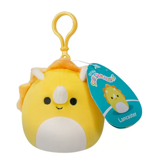 Мягкая игрушка на клипсе Squishmallows &ndash; Трицератопс (9 cm) - SQCP00216_7.jpg - № 7