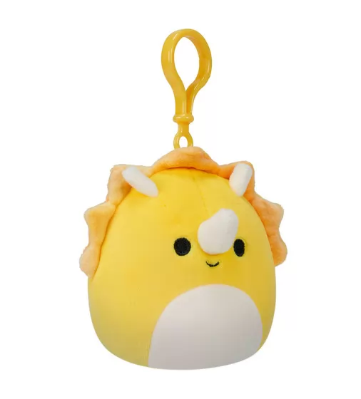Мягкая игрушка на клипсе Squishmallows &ndash; Трицератопс (9 cm) - SQCP00216_6.jpg - № 6