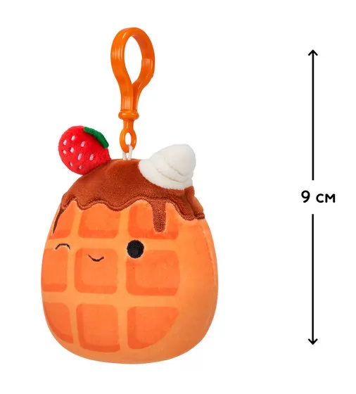 Мягкая игрушка на клипсе Squishmallows&ndash; Вафелька Вивер (9cm) - SQCP00219_2.jpg - № 2