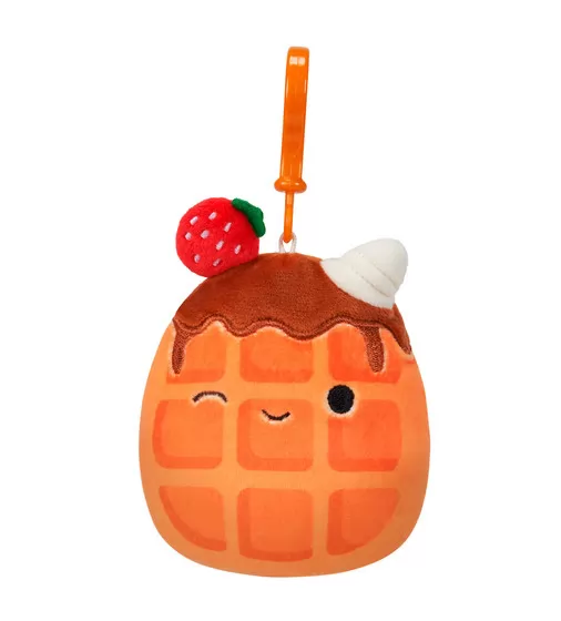 Мягкая игрушка на клипсе Squishmallows&ndash; Вафелька Вивер (9cm) - SQCP00219_1.jpg - № 1