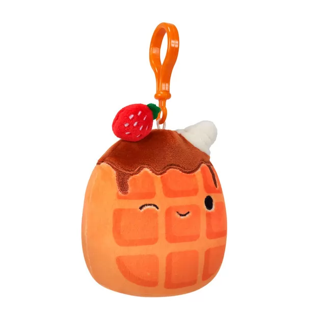 Мягкая игрушка на клипсе Squishmallows&ndash; Вафелька Вивер (9cm)