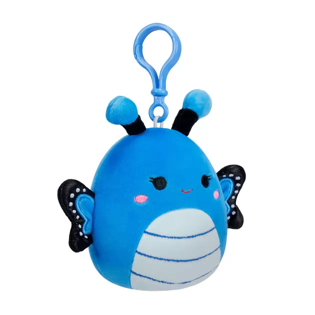 Мягкая игрушка на клипсе Squishmallows&ndash; Бабочка Вейверли (9cm)