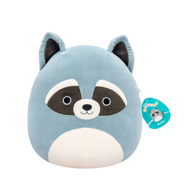 М'яка іграшка Squishmallows &ndash; Єнот Роккі (19 cm)