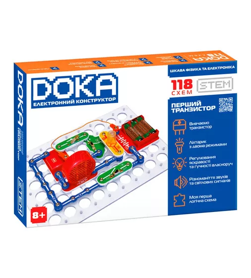 Конструктор электронный Doka 118 схем"" - D70701_1.jpg - № 1