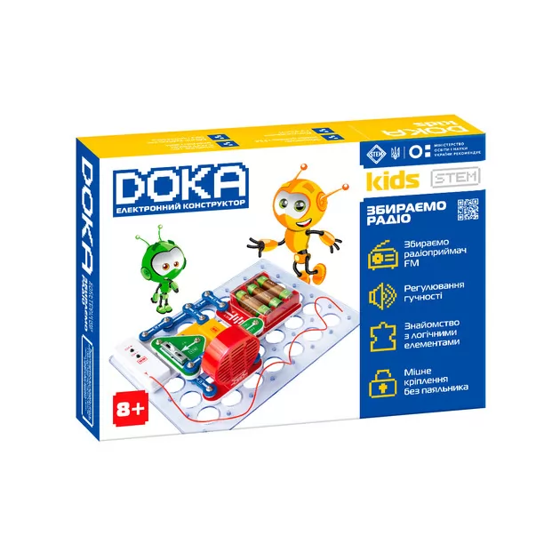 Конструктор електронний Doka Збираємо радіо""