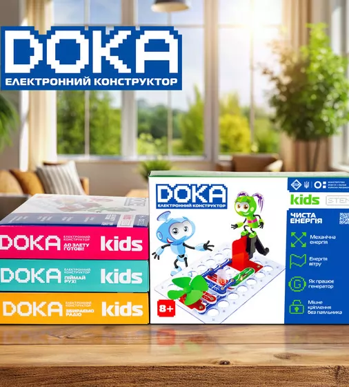 Конструктор електронний Doka Чиста енергія"" - D70704_8.jpg - № 8