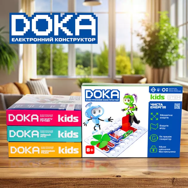 Конструктор електронний Doka Чиста енергія""