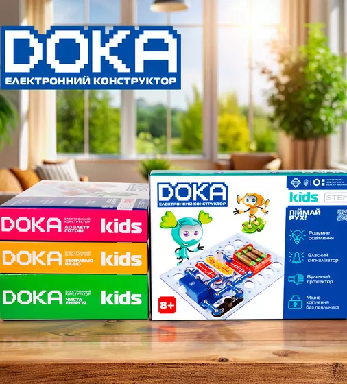 Конструктор електронний Doka Піймай рух!"" - D70705_6.jpg - № 6