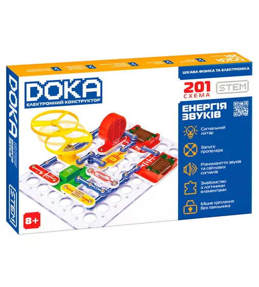 Конструктор электронный Doka  201 схема"" - D70706_1.jpg - № 1